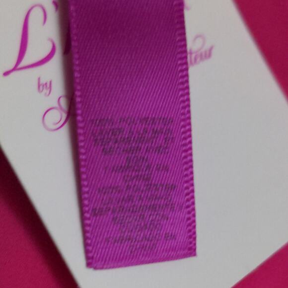 L'Agent by Agent Provocateur Rosana Cover Up Sheer Swim Ties One Size Pink New - Picture 8 of 12